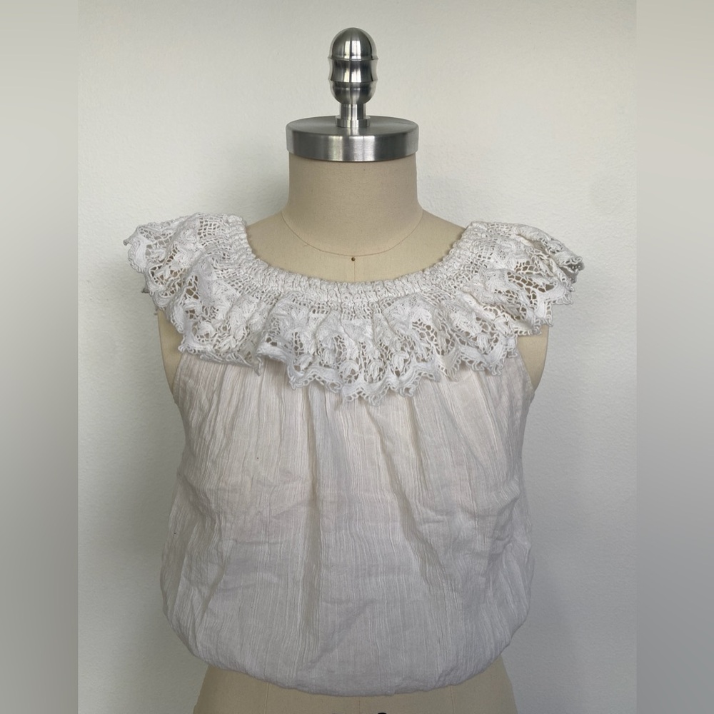 BOHO Mossimo & Supply Co. Beach Crochet Top. Size Small. Target Off the shoulder